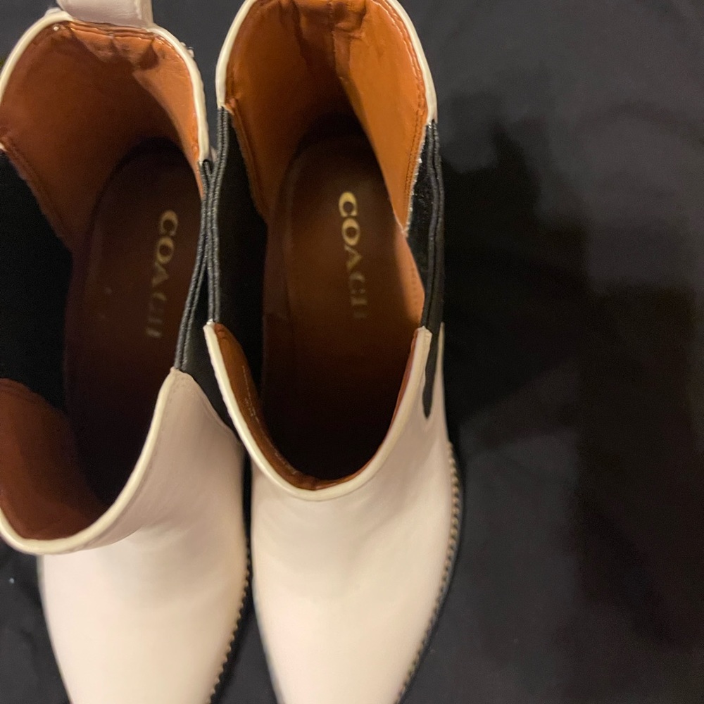 White Coach boots